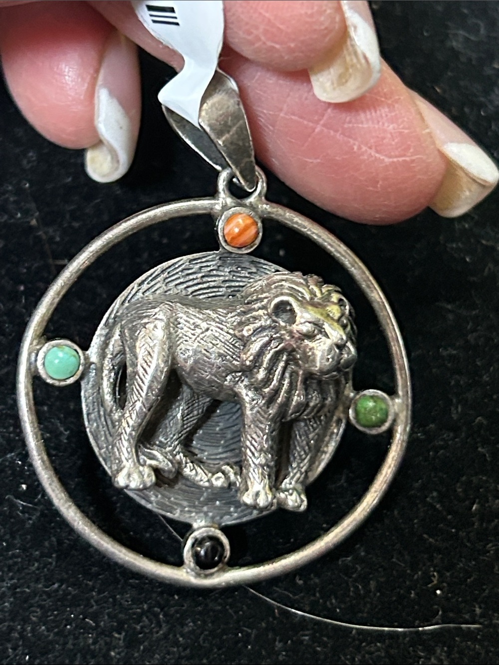 510287 Silver Zodiak pendant 15.7g